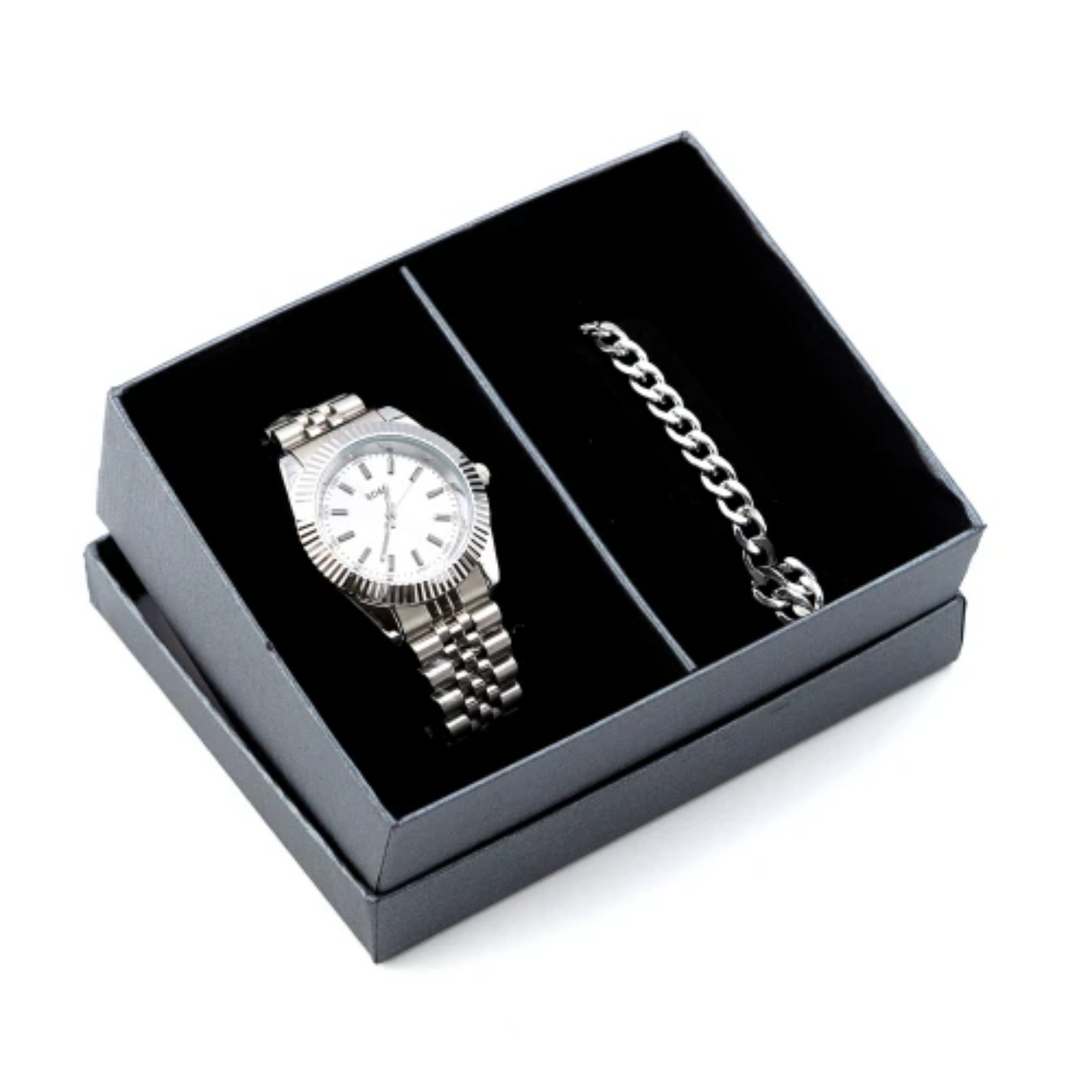 Conjunto Relógio+Pulseira