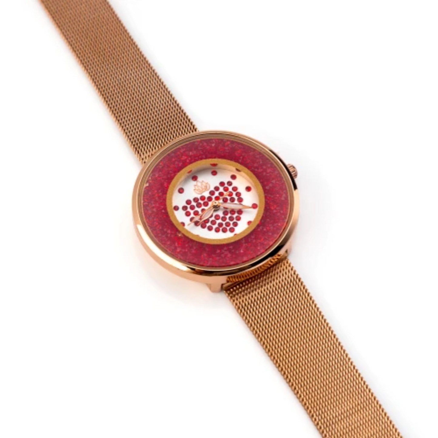 Relógio c/Bracelete Ajustável Aço