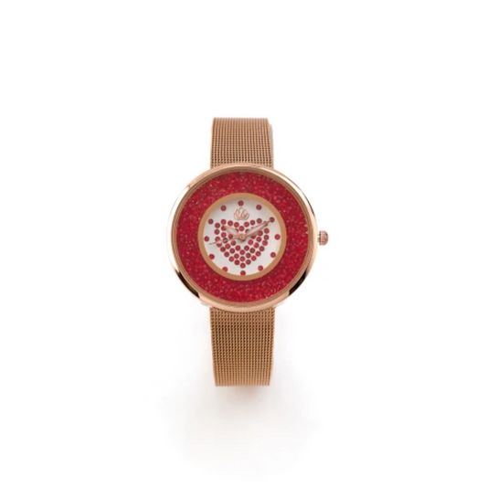 Relógio c/Bracelete Ajustável Aço